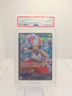 PSA 8 Yamato OP04-112 SR Flagship Battle Best 8 Prize ONE PIECE Card Japanese - Image 1