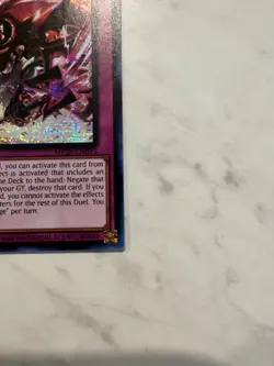 1x (M/NM) Dominus Purge MP25-EN095 Prismatic Secret Rare 1st Edition Yugioh - Image 2