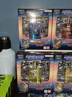 2024 Digimon Card Game: Adventure Box 3 AB03 Full Set of 6 *New Sealed* - Image 2