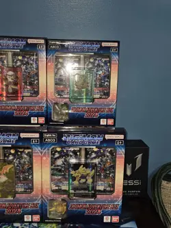 2024 Digimon Card Game: Adventure Box 3 AB03 Full Set of 6 *New Sealed* - Image 4