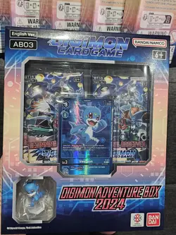 2024 Digimon Card Game: Adventure Box 3 AB03 Full Set of 6 *New Sealed* - Image 5