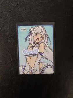 Magic MTG Altered Plains / Land Card | Hand Painted & Color Anime Girl - Image 1