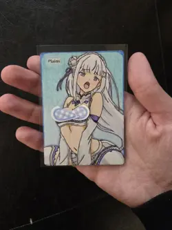 Magic MTG Altered Plains / Land Card | Hand Painted & Color Anime Girl - Image 2