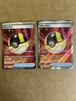 Pokemon TCG Ultra Ball 264/217 Ascended Heroes Ultra Rare NM Card X2 - Image 1