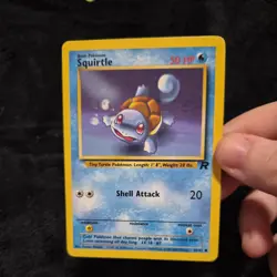 Squirtle 68/82 Common Team Rocket Pokemon Card LP - Image 1