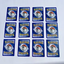 Gym Challenge Sabrina's Haunter + 11 C/UC LP 12 Cards WOTC Pokemon TCG Vintage - Image 2