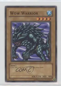 Wow Warrior YuGiOh Tournament Pack 1st Season #TP1-021 2002 READ - Image 1