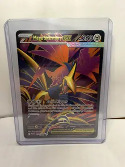Mega Skarmory ex Ultra Rare Full Art 106/088 Pokemon Perfect Order Card NM - Image 1