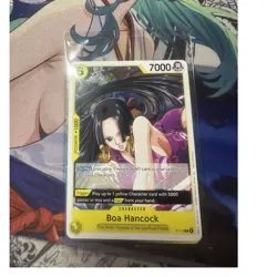 One Piece CCG Boa Hancock P-115 Promo 7000 Power Character Card English - Image 1