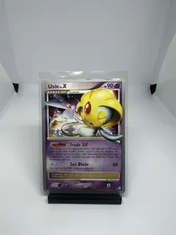 Pokemon Uxie Holo Card TCG LV.X Legends Awakened 146/146 World Championship 2009 - Image 1