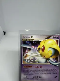 Pokemon Uxie Holo Card TCG LV.X Legends Awakened 146/146 World Championship 2009 - Image 3