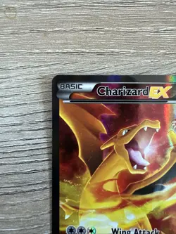 Pokemon TCG Charizard EX Black Star Full Art Holo Promo Card #XY121 - Image 3