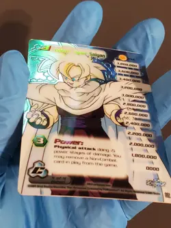 Super Saiyan Gohan Personality cards Lv1-3 + HT Foil [Score DBZ CCG: Cell Saga] - Image 4