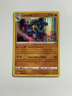 Lucario SWSH186 SWSH: Sword & Shield Promo Cards Holo - Image 1