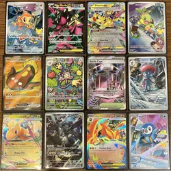 Pokemon TCG 12 Card Lot NM/Mint + Toploaders Ascended Hero’s EX Phantasmal Promo - Image 1