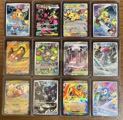 Pokemon TCG 12 Card Lot NM/Mint + Toploaders Ascended Hero’s EX Phantasmal Promo - Image 2