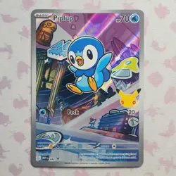 Piplup 042 Mega Evolution Promo | NM English | PokemonTCG - Image 1