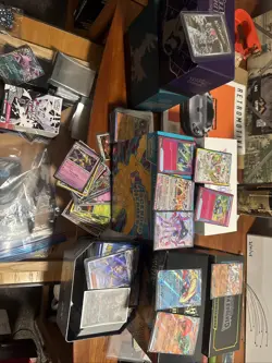 1000 CARD POKEMON TCG BULK LOT (NON-HOLO) - GUARANTEED V, VMAX, or EX! - Image 1