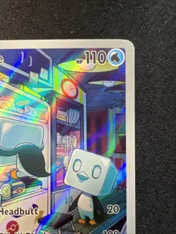 Pokemon Eiscue 205/193 Illustration Rare Full Art Holo Paldea Evolved Card NM - Image 3