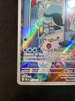 Pokemon Eiscue 205/193 Illustration Rare Full Art Holo Paldea Evolved Card NM - Image 4