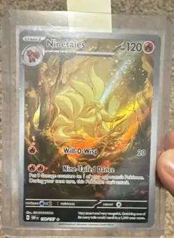 Pokemon Ninetales SV03 Obsidian Flames 199/197 Rare Holo Stage 1 HP120 Card - Image 1