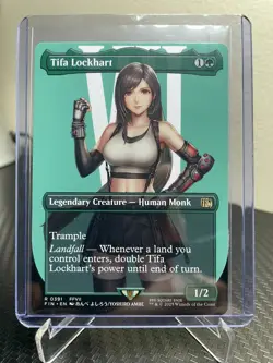 Tifa Lockhart #391 - Borderless - Regular - NM - MTG Final Fantasy - Image 1