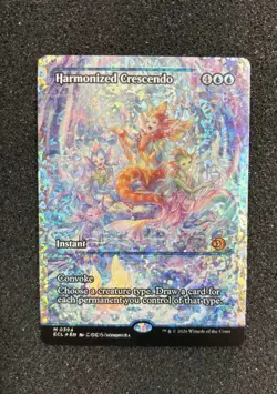 MTG Harmonized Crescendo 0394 Lorwyn Eclipsed (ECL) Showcase Fracture Foil M - Image 1