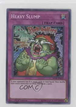 Super Rare - Heavy Slump 1st Ed. YuGiOh Mystic Fighters #MYFI-EN059 - Image 1
