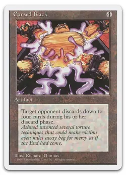 Cursed Rack (NM) Fourth Edition 4ED Magic MTG - Image 1