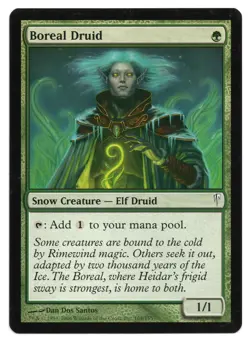 MTG Boreal Druid | #105 Coldsnap | English - Image 1