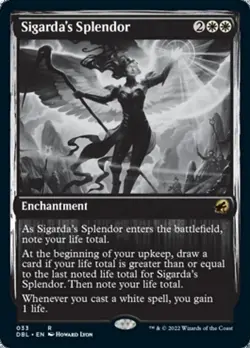 1x Sigarda's Splendor NM Eng MTG - Innistrad: Double Feature - Image 1