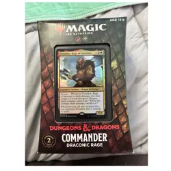 Wizards of the Coast MTG Commander Draconic Rage Deck Vrondiss Legendary Foils - Image 1