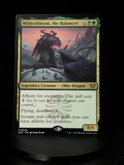 Witherbloom, the Balancer #0245 Regular Secrets of Strixhaven MTG NM - Image 1