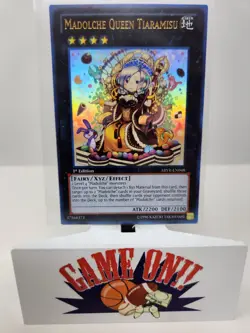 YuGiOh Madolche Queen Tiaramisu ABYR-EN048 1st Edition Ultra Rare NM - Image 1