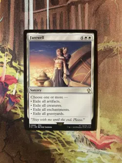 Farewell Commander Final Fantasy MTG NM - Image 1