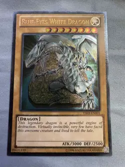 Blue-Eyes White Dragon YSKR-EN001 - Ultimate Rare Unlimited NM - Image 1