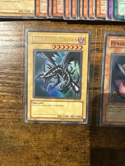 Yugioh SDJ Vintage Starter Deck Joey Complete Set 1-50, Light Play, Red-Eyes - Image 2