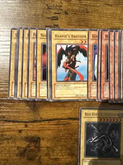 Yugioh SDJ Vintage Starter Deck Joey Complete Set 1-50, Light Play, Red-Eyes - Image 5