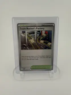 Team Rocket’s Factory 173/182 Pokemon TCG Trainer Card Near Mint - Image 1