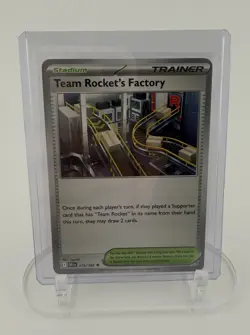 Team Rocket’s Factory 173/182 Pokemon TCG Trainer Card Near Mint - Image 2