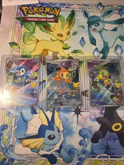Pokemon TCG First Partner Illustration Collection Series 1 Gen 4 Sinnoh Starters - Image 1