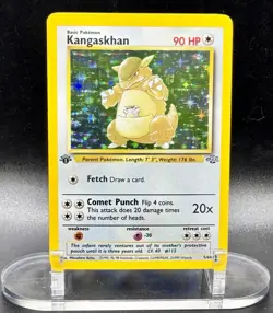 Kangaskhan (1st Edition) 5/64 Holo Pokemon Jungle 1999 Wotc Vintage LP/MP - Image 2