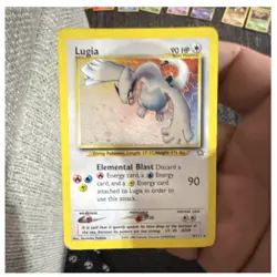 Pokemon Lugia Neo Genesis Holo Rare 9/111 90 HP Basic English 2000 - Image 1