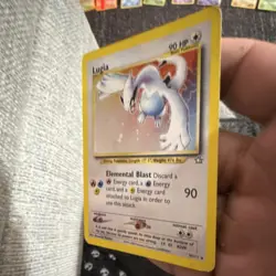 Pokemon Lugia Neo Genesis Holo Rare 9/111 90 HP Basic English 2000 - Image 2
