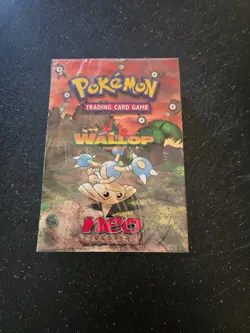 Pokemon NEO DISCOVERY "WALLOP" Theme Deck - Factory Sealed - WTC - Vintage!!! - Image 1