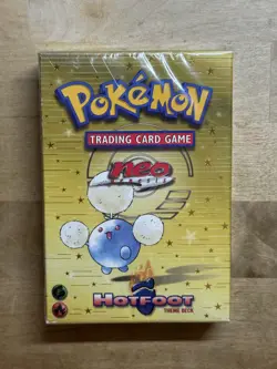 Pokemon Neo Genesis Hotfoot Theme Deck Factory Sealed WOTC 2000 Jumpluff - Image 1