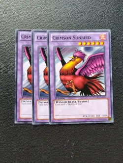 Yu-Gi-Oh - Crimson Sunbird X3 - Full Playset - Image 1