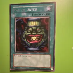 Konami Yu-Gi-Oh! Pot of Greed LOB-119 Legend of Blue Eyes Unlimited Rare Spell - Image 1