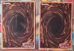 Yu-Gi-Oh! TCG 2x Compulsory Evacuation Device LCJW EN295 1st Edition Secret Rare - Image 3