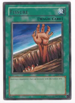 Fissure - LOB-057 Rare - YuGiOh-LP 1a - Image 1